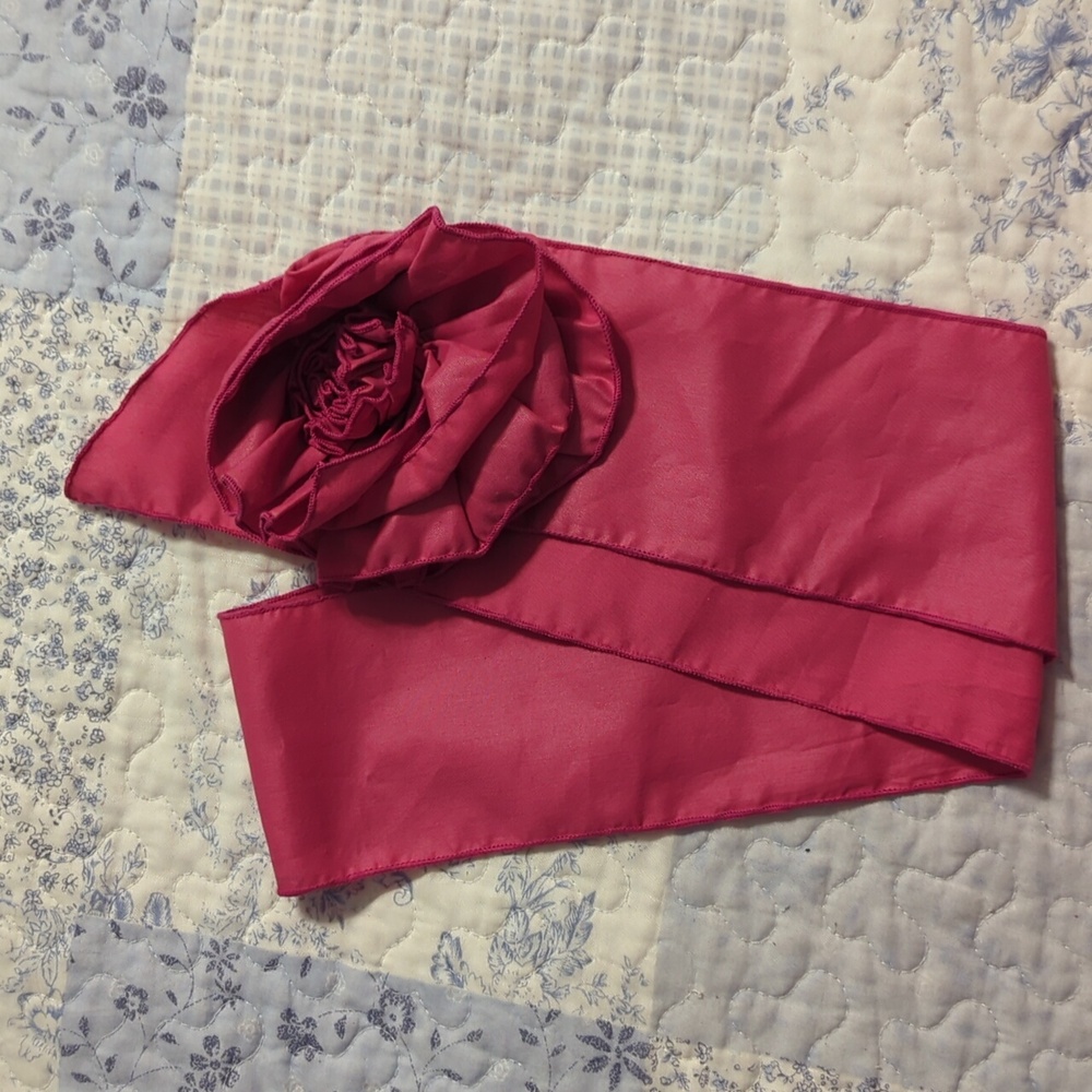 Pink Flower Belt